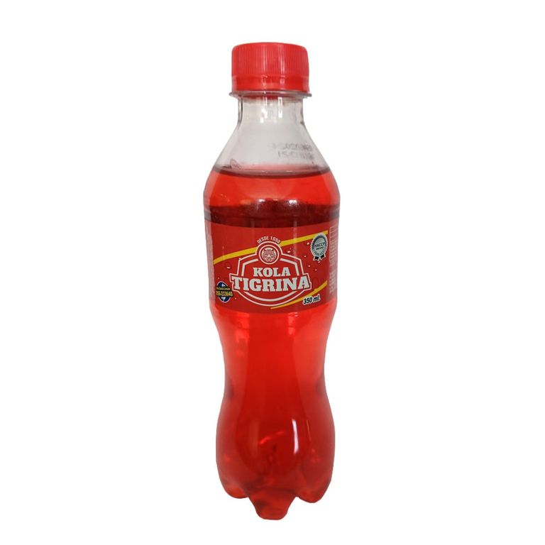 Gaseosa Kola Tigrina Fresa Botella 350 mL