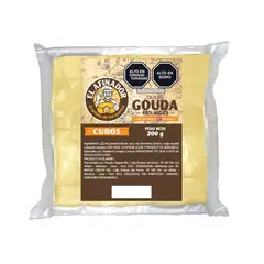 EL AFINADOR - QUESO GOUDA CUBOS EL AFINADOR X 200G
