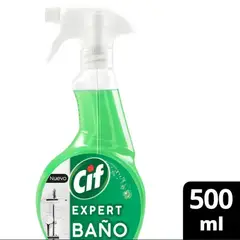 CIF - Limpiador Líquido Baño Expert Antisarro Envase 500 mL