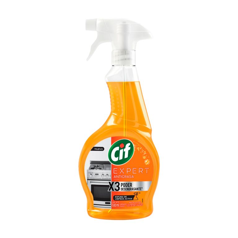 Limpiador Líquido Cif Expert Antigrasa Envase 500 mL