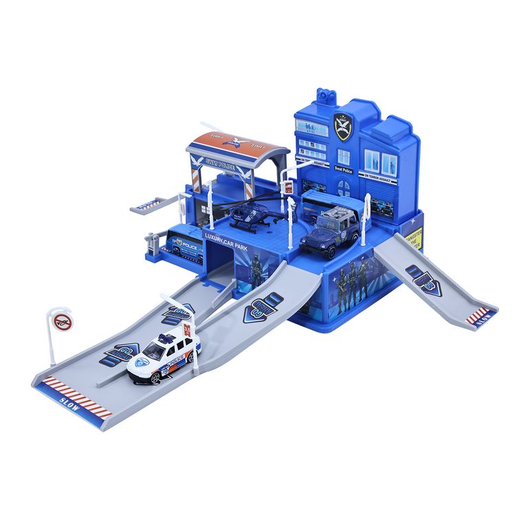 Estación de Policía 5 Vehículos