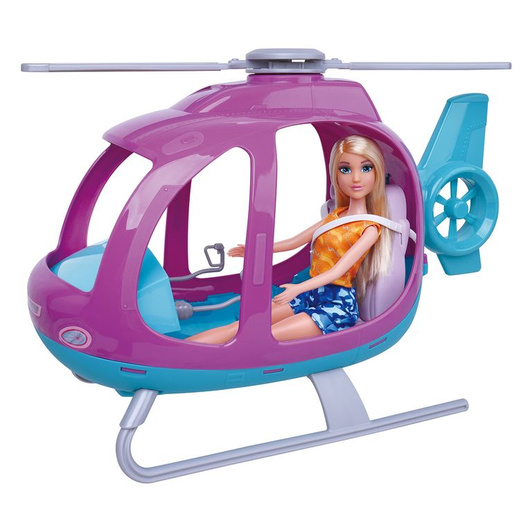 Helicóptero Con Muñeca Fashion