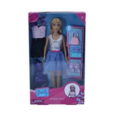 KIDS N PLAY - Muñeca Fashion Vestidos de Fiesta