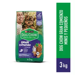 DOG SHOW - Alimemtno Cachorros Gran Comienzo Mini/Peque Dog Chow 3Kg