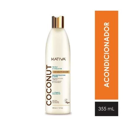 Acondicionador Kativa Coconut Almond Retinol 355 Ml