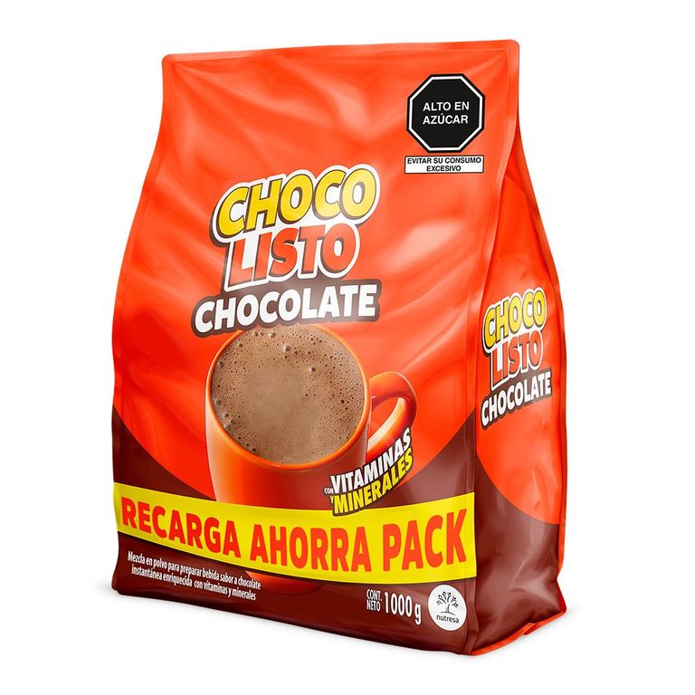 Chocolate en Polvo Chocolisto Doypack 1000 g