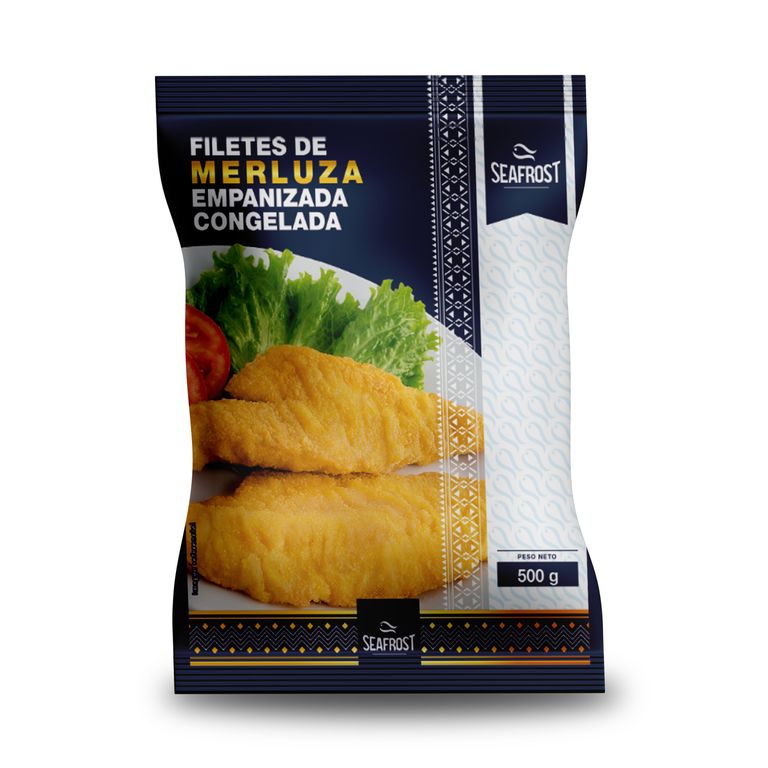 Filetes De Merluza Empanizada Bolsa 500 g