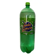 SODA LIMON - Gaseosa Soda Limón Botella 3 L