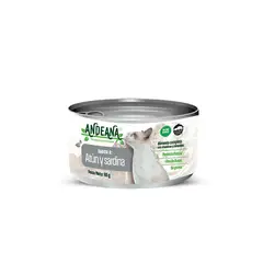 ANDEANA - Alimento Gato Andeanda Sabor Atún y Sardina Lata 85 g