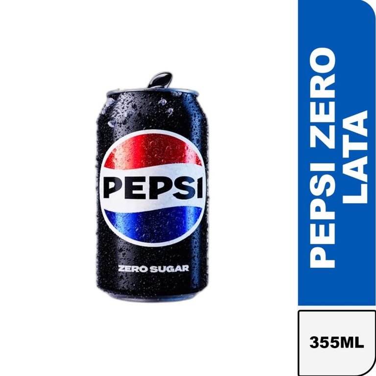 Gaseosa Pepsi Zero Lata 355 mL