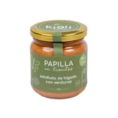 KIGLI - Papilla Kigli Trozos Estofado Verde Envase 200 g