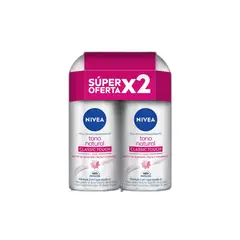 NIVEA - Antitranspirante Roll On Tono Natural Pack 2 Envases 50 mL