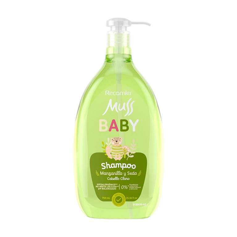 Shampoo Muss Baby Manzanilla Envase 750 mL