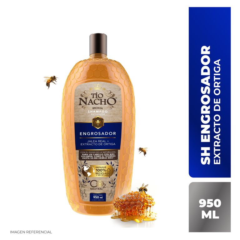 Shampoo Tio Nacho Engrosador Botella 950 mL
