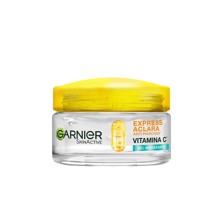 Crema Gel Hidratante Garnier Express Aclara Vitamina C Envase 50 mL