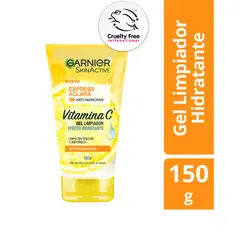 GARNIER - Limpiador Facial Garnier Express Aclara Tono Uniforme Envase 150 mL