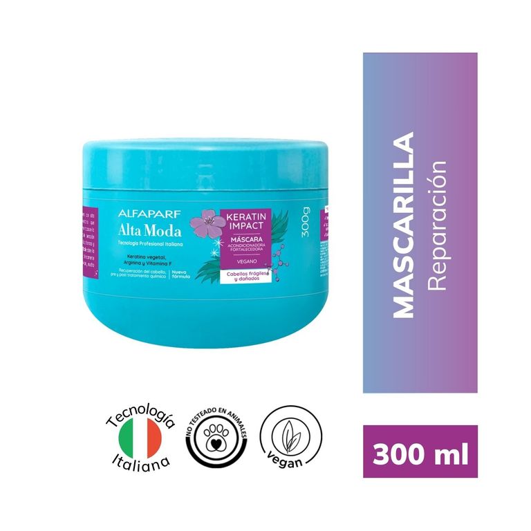 Mascarilla Alta Moda Keratin Impact Envase 300 g