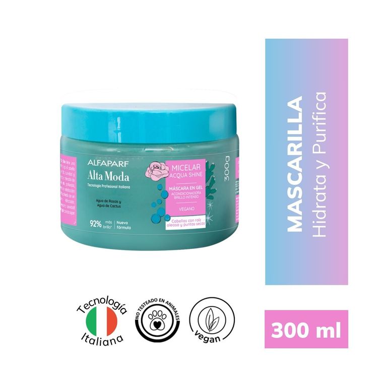 Mascarilla Alta Moda Micelar Acqua Envase 300 g