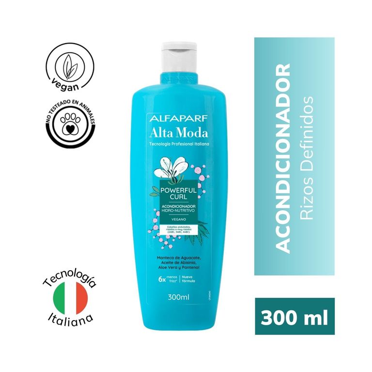 Acondicionador Alta Moda Powerful Curl Envase 300 mL