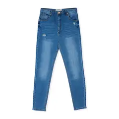 REDWOOD - Jean Skinny High Rise Mujer Redwood