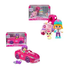 PINYPON - Pinypon Auto Deportivo y Scooter Incluida Figura