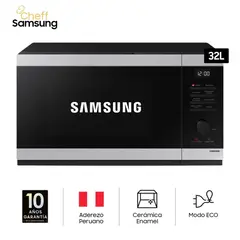 SAMSUNG - Microondas Samsung 32Lts Acero Inox