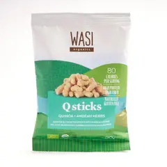 WASI ORGANICS - Palitos De Quinua Y Garbanzo Q Sticks Sabor Finas Hierbas Bolsa 30 g