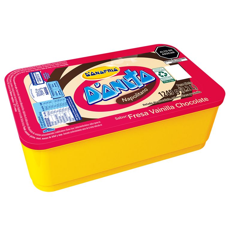 Helado Donofrio Donito Napolitano Pote 2.2 L