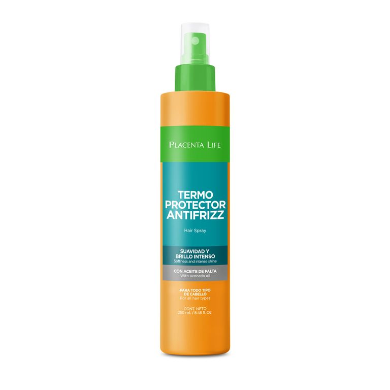 Termo Protector Antifrizz Placenta Life Envase 250 mL