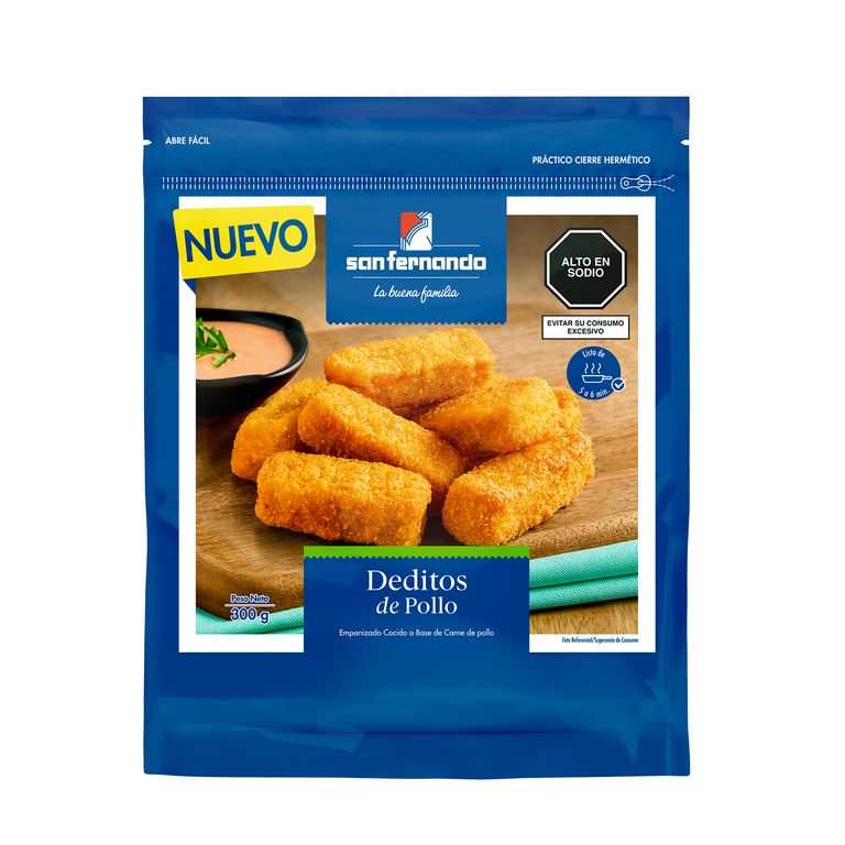 Deditos de Pollo San Fernando Empaque 300 g