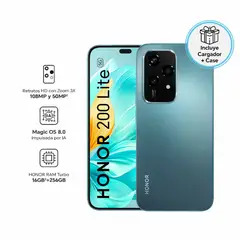 Honor - Smartphone  Honor 200 Lite 8Gb+256Gb Cyan Lake