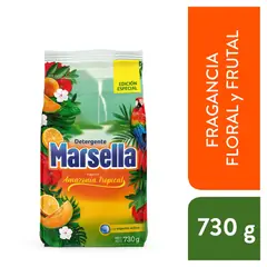 MARSELLA - Detergente en Polvo Marsella Amazonía Tropical Bolsa 730 g