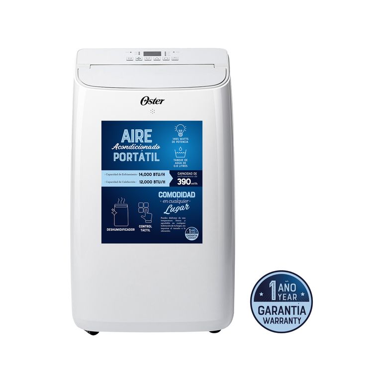 Aire Acon Portatil Oster Ospacpor1412Fwe