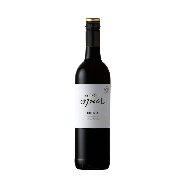 Vino Tinto Spier Signature Shiraz Botella 750 mL
