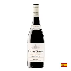 CARLOS SERRES - Vino Tinto Carlos Serres Tempranillo Botella 750 mL