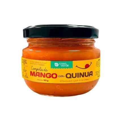 Compota de Mango con Quinua Casa Verde Envase 120 g
