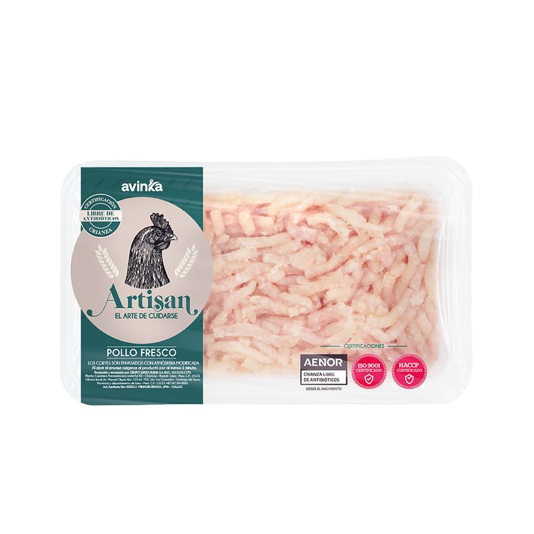 Carne Molida De Pollo Artisan x Kg