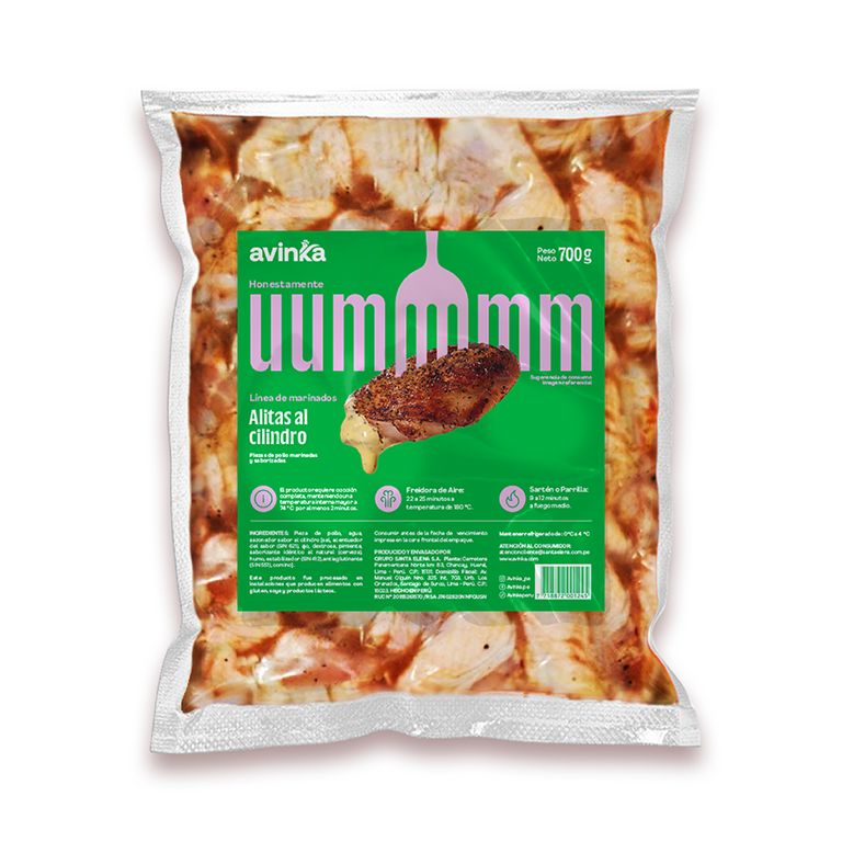 Alitas Al Cilindro Avinka x 700 g