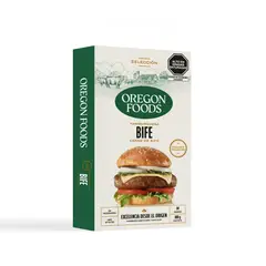 OREGON FOODS - Hamburguesa de Bife Oregon Foods Caja 4 Und
