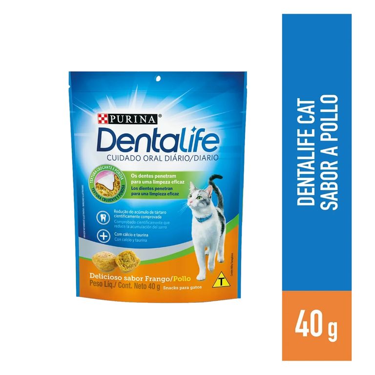 Snack Gato Dentalife Oral Doypack 40 g