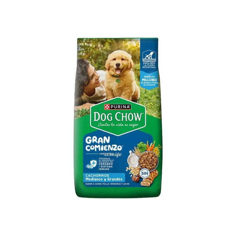 Alimento Seco Cachorros Grandes Dog Chow Carne Pollo Bolsa 8 Kg