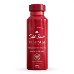 OLD SPICE - Desodorante Old Spice Aerosol Platinum Envase 112 g