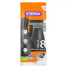 ETERNA - Guantes Trabajo Pesado Talla 8.5