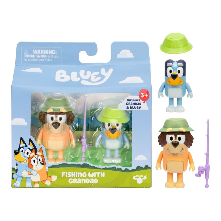 Pack x2 Figuras Serie 11 Asst Bluey