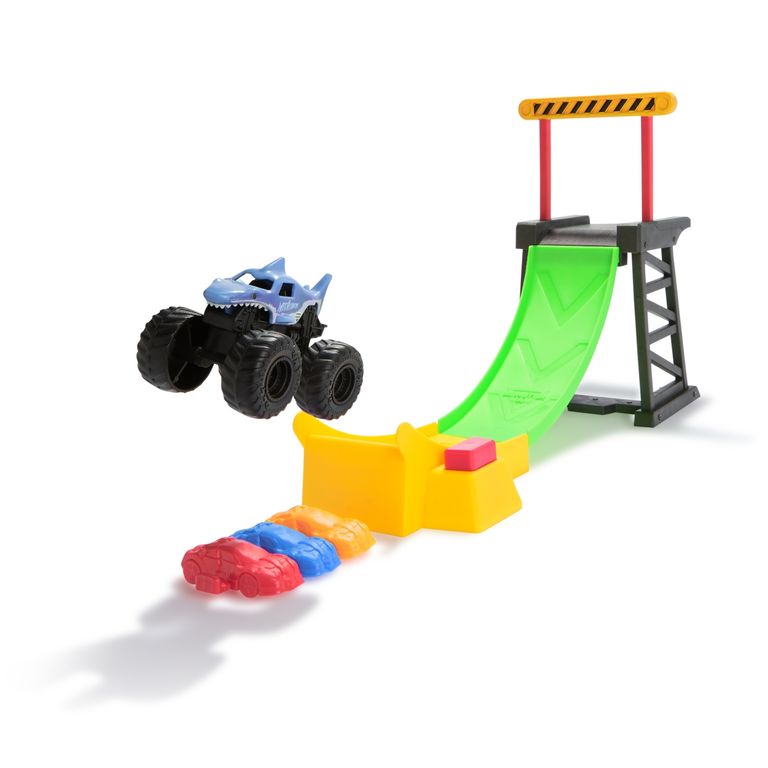 Mini Set Rampa Vehículo 1:72 Monster Jam