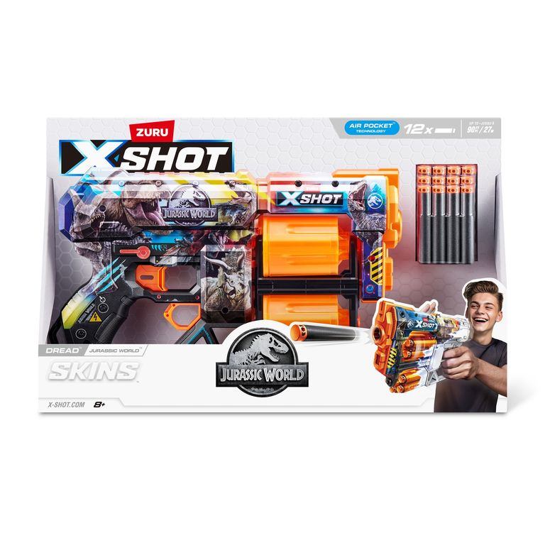 Lanzador de Dardos Skins Dread Jurassic World X-Shot