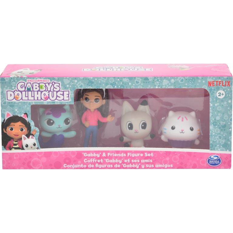 Pack x4 Mini Figuras Gabby's Dollhouse