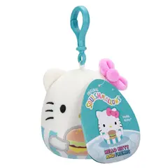 SQUISHMALLOWS - Peluche Llavero Hello Kitty Asst 8 cm