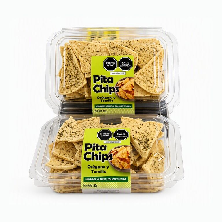 Pita Chips Orégano Y Tomillo x 130 g