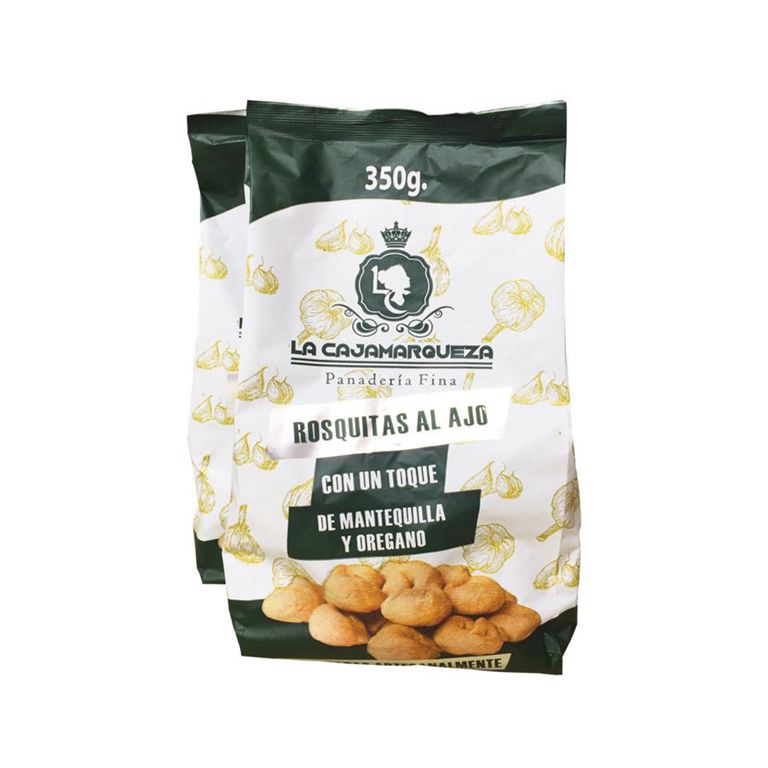 Rosquitas al Ajo con Mantequilla y Orégano
